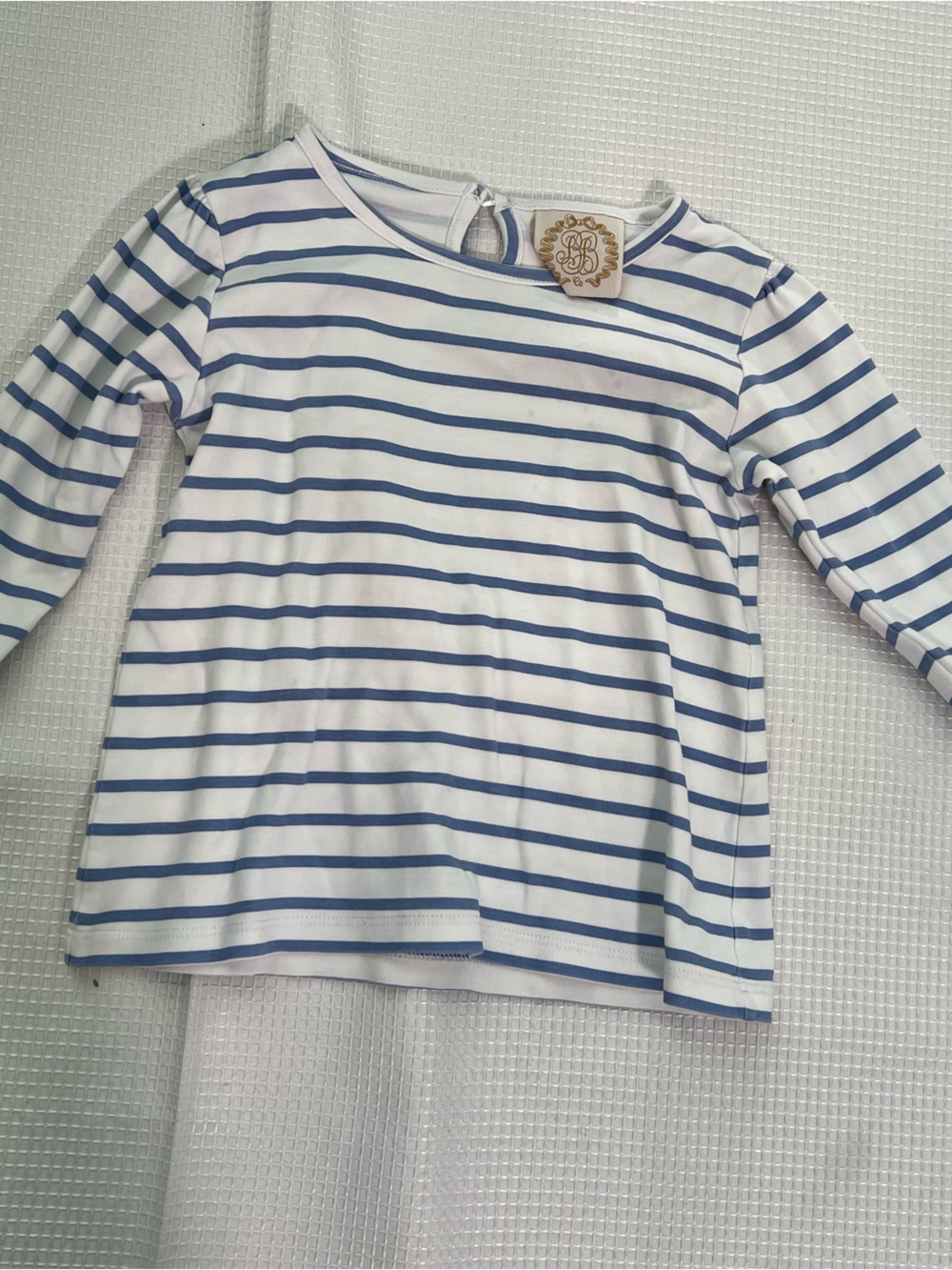 The Beaufort Bonnet Company Play Condition  Stipe Shirt Size 5